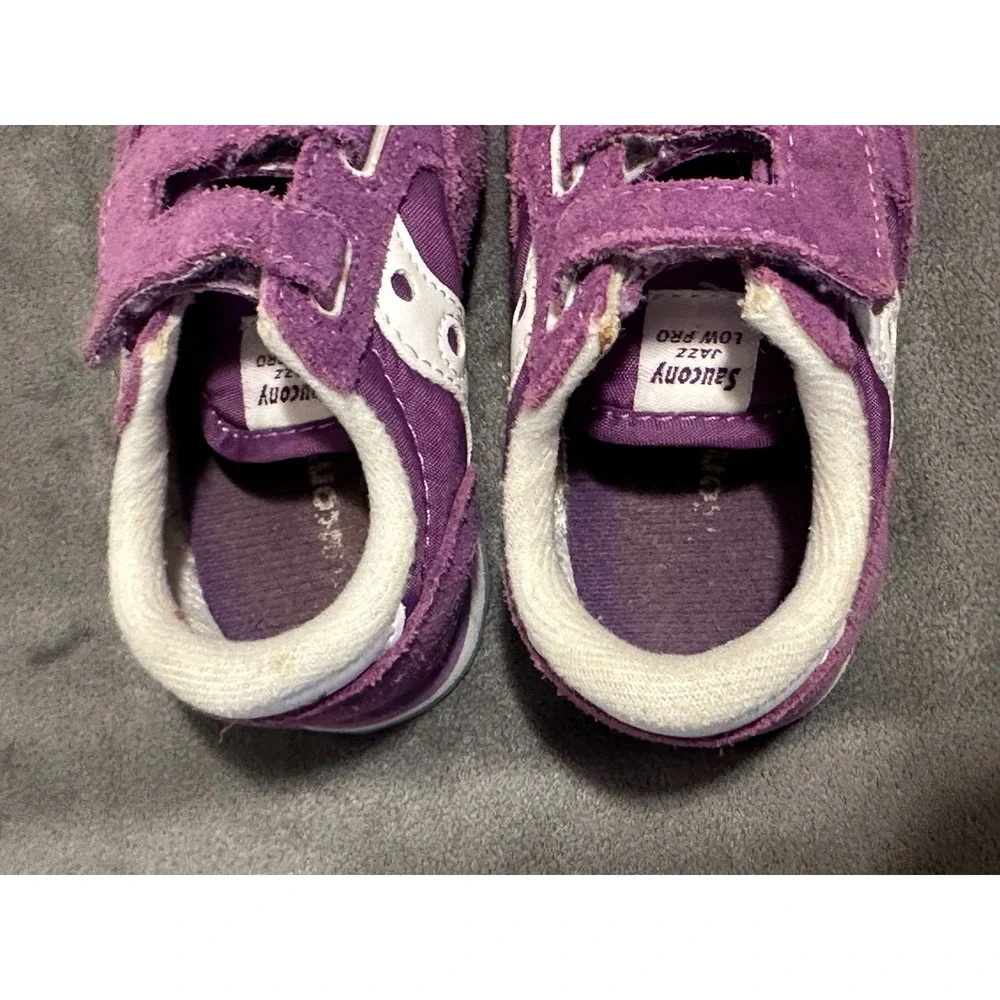 Saucony Baby Jazz Purple Toddler Sneakers Size 5M